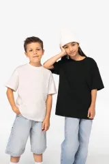 Camiseta ecorresponsable oversize infantil