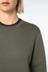 Sudadera ecorresponsable cuello redondo unisex