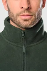 Chaqueta micropolar con cremallera hombre