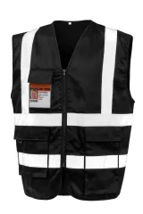 Chaleco de seguridad con cremallera