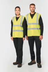 Chaleco de adulto alta visibilidad unisex