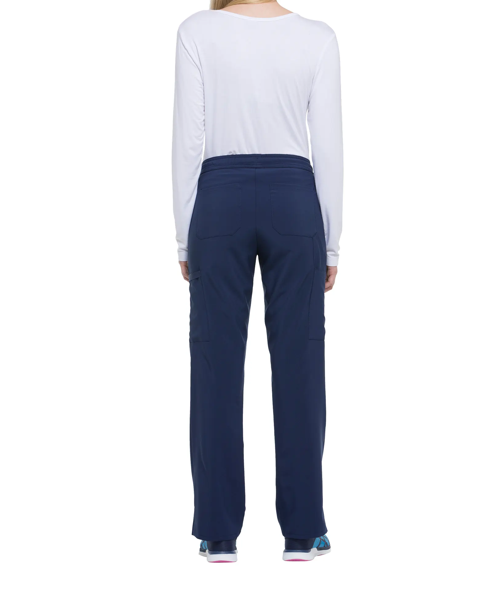Pantalones de tiro medio mujer