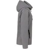 Chaquetas softshell 3 capas con capucha y mangas extraíbles unisex