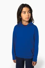 Sudadera reciclada con capucha infantil