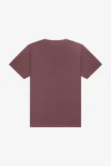 Washed maroon