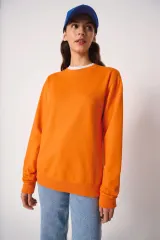 Sudadera cuello redondo unisex