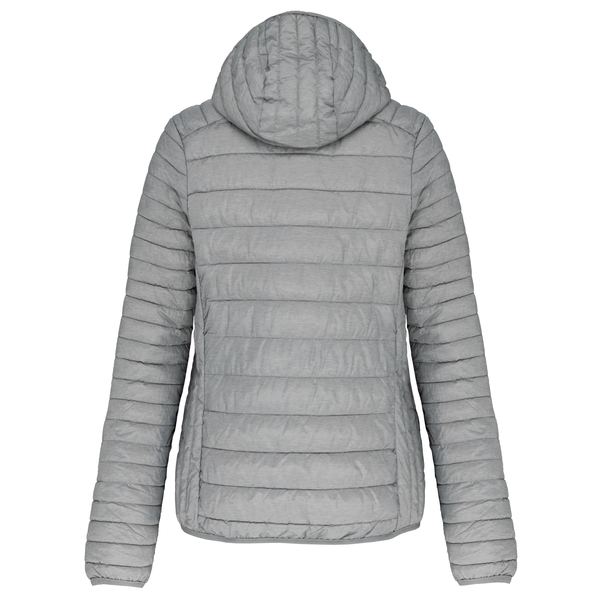 Chaqueta acolchada y ligera con capucha mujer