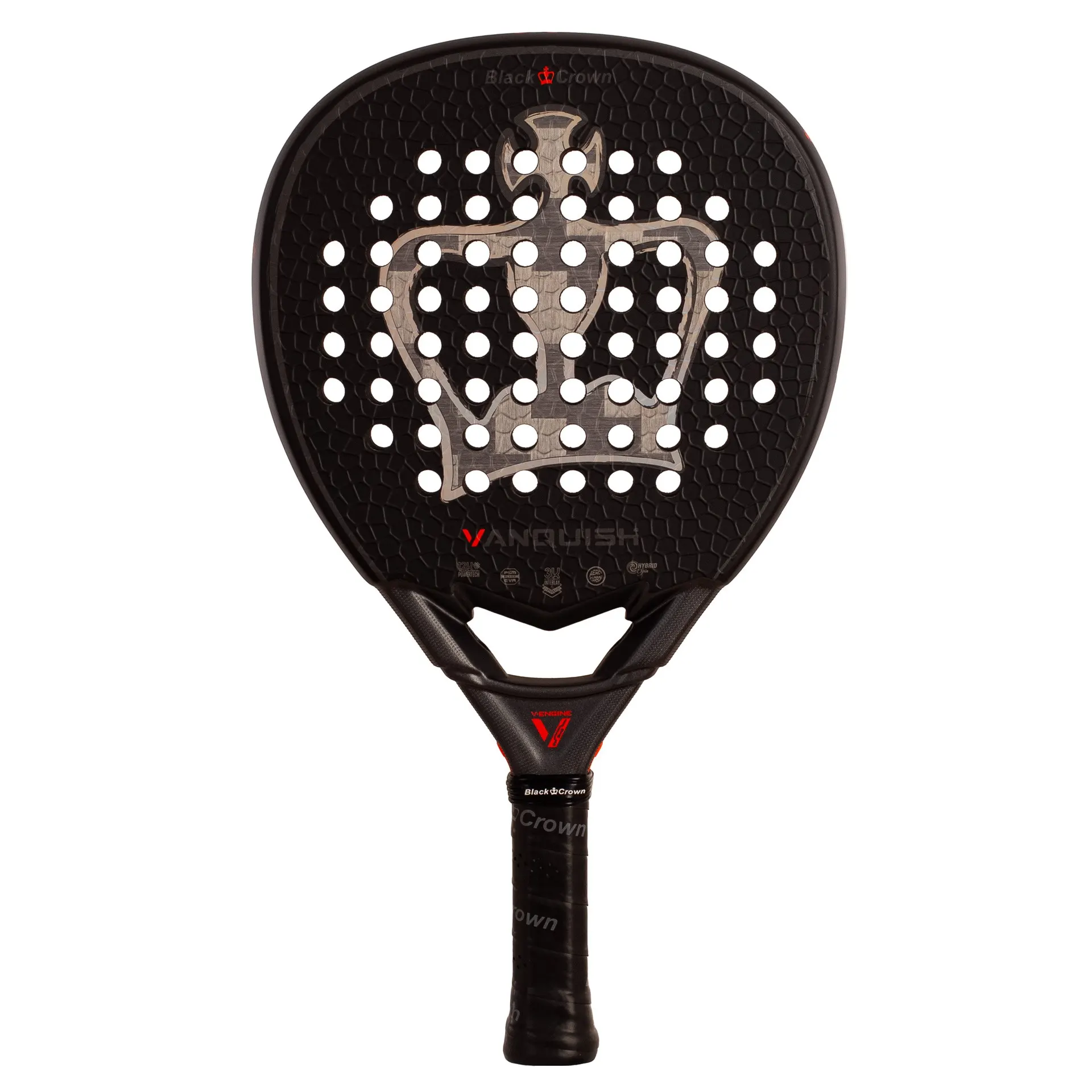 PALA DE PÁDEL BLACK CROWN VANQUISH