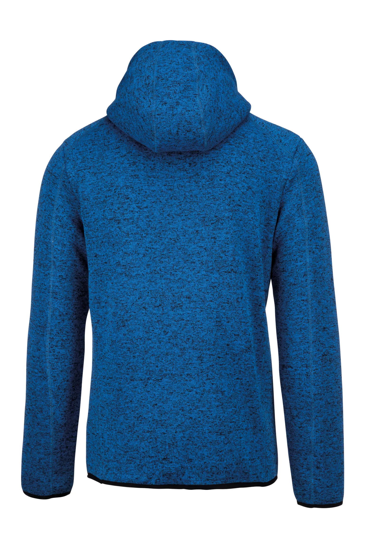 Chaqueta jaspeada con capucha hombre