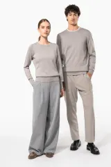 Jersey cuello redondo manga larga mujer