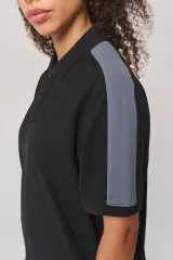 Polo de equipo bicolor unisex
