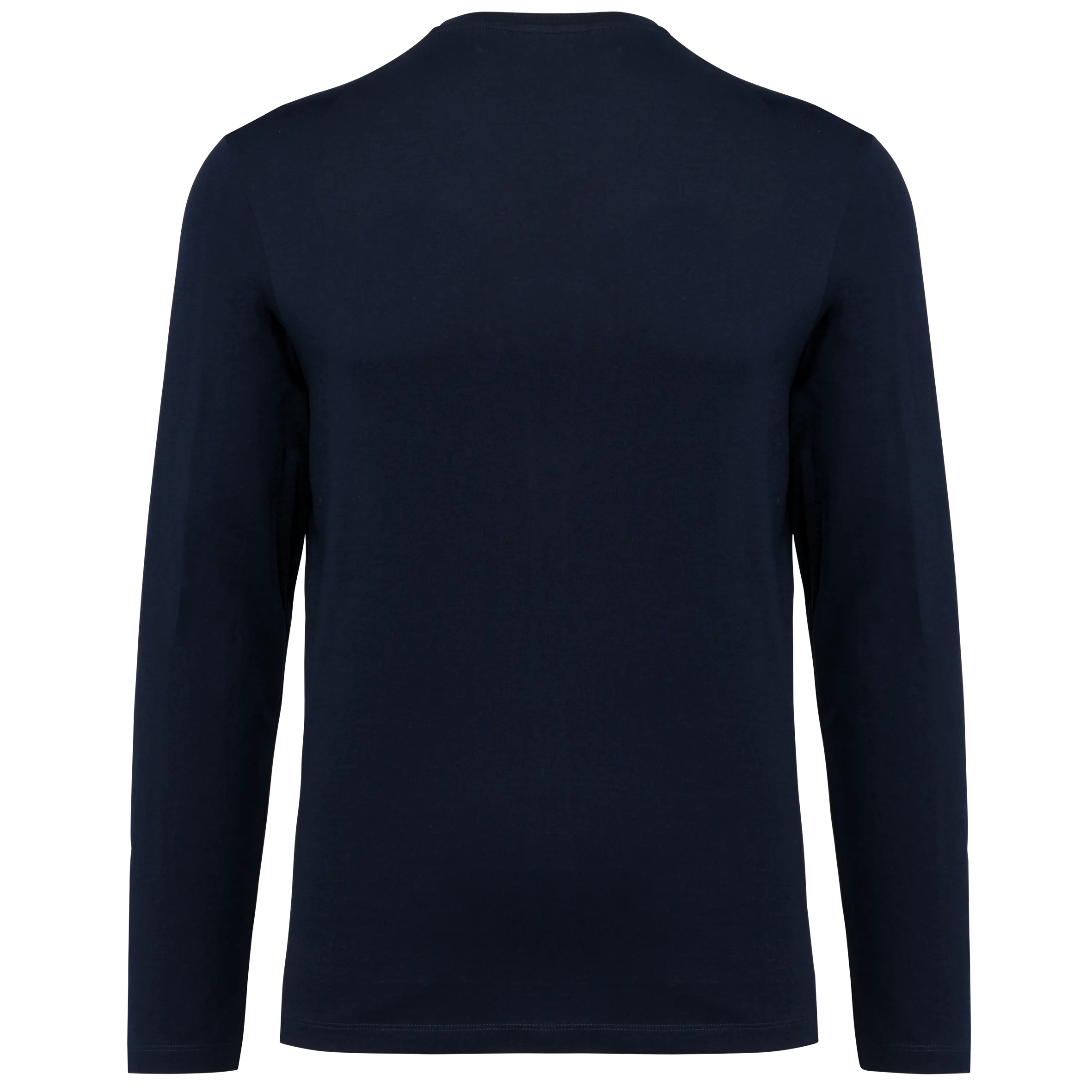 Camiseta Supima® cuello de pico manga larga hombre