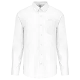 Camisa oxford manga larga hombre