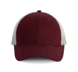 Burgundy / Light Grey