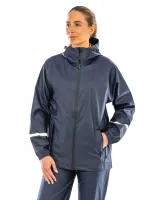 Chaqueta impermeable Prism PU con bandas reflectantes