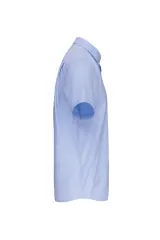 Camisa micro sarga no-plancha manga corta hombre