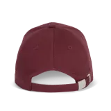 Burgundy / White