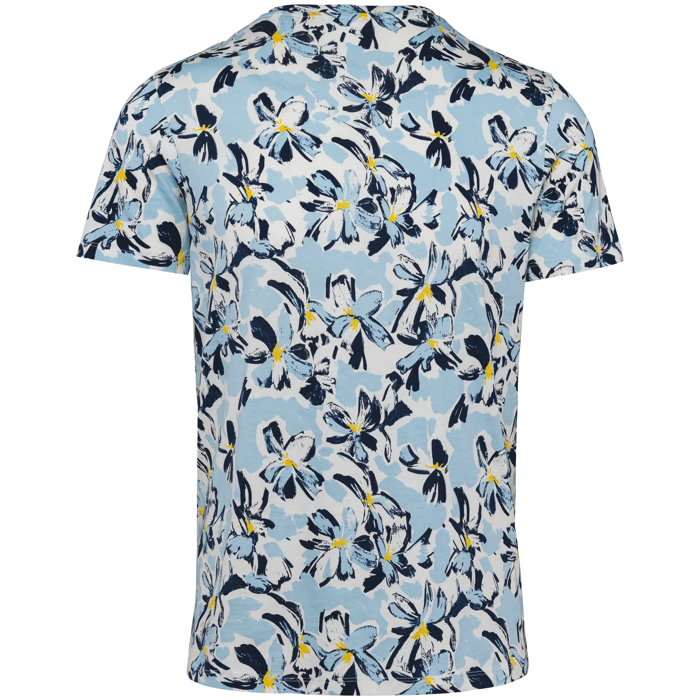Camiseta ecorresponsable con estampado tropical hombre