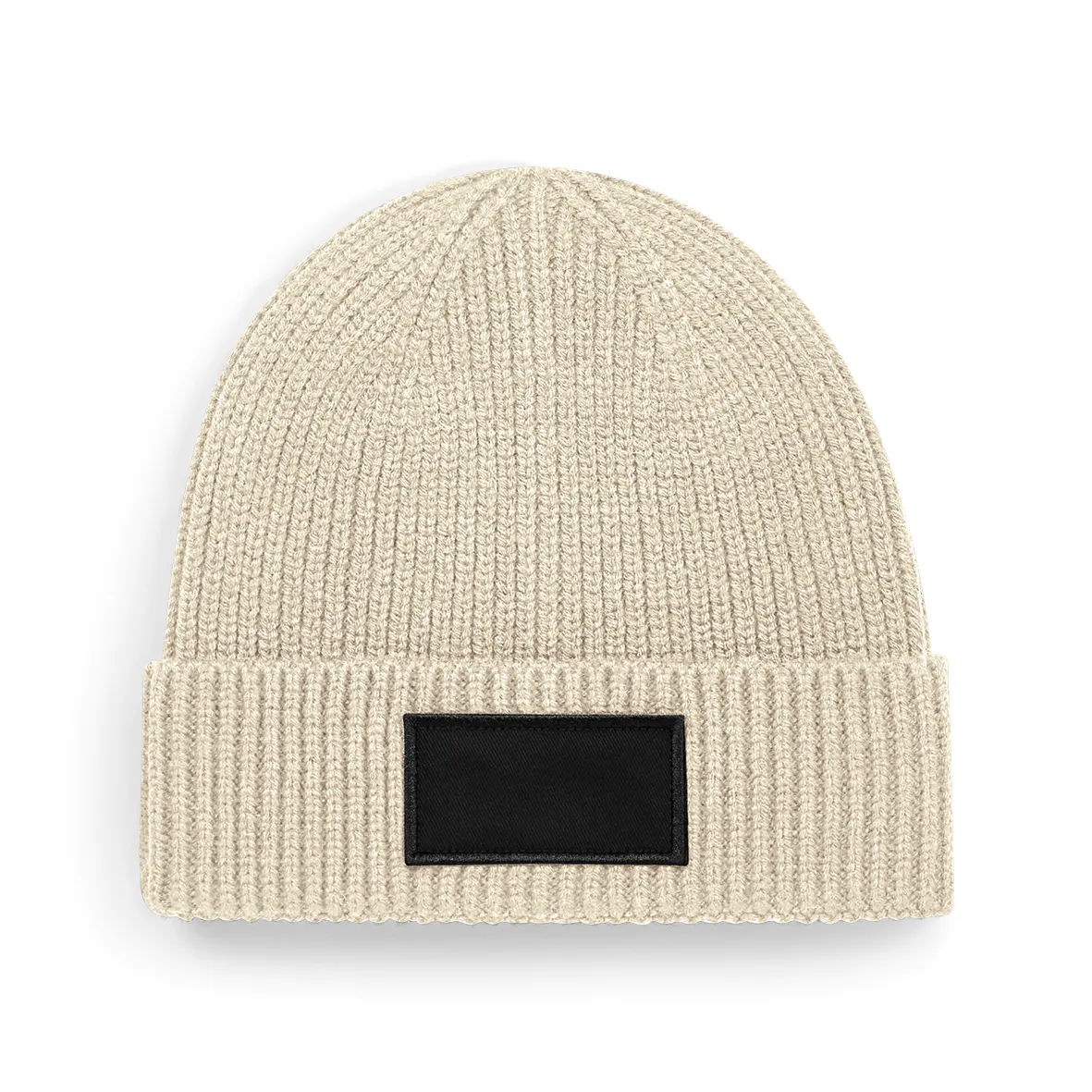 Gorro moderno con parche