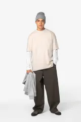Camiseta ecorresponsable oversize hombre