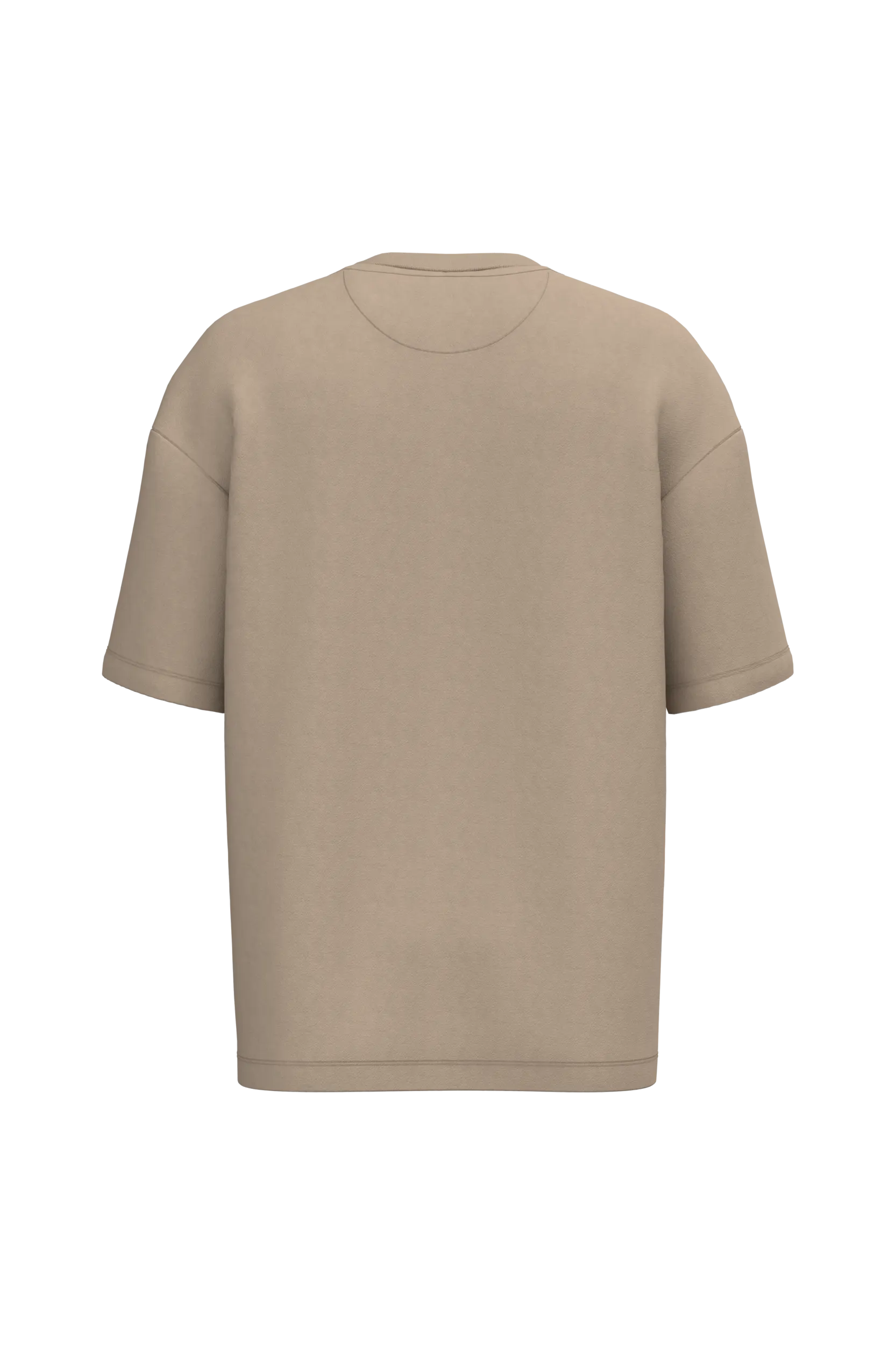 Camiseta ecorresponsable oversize French Terry unisex