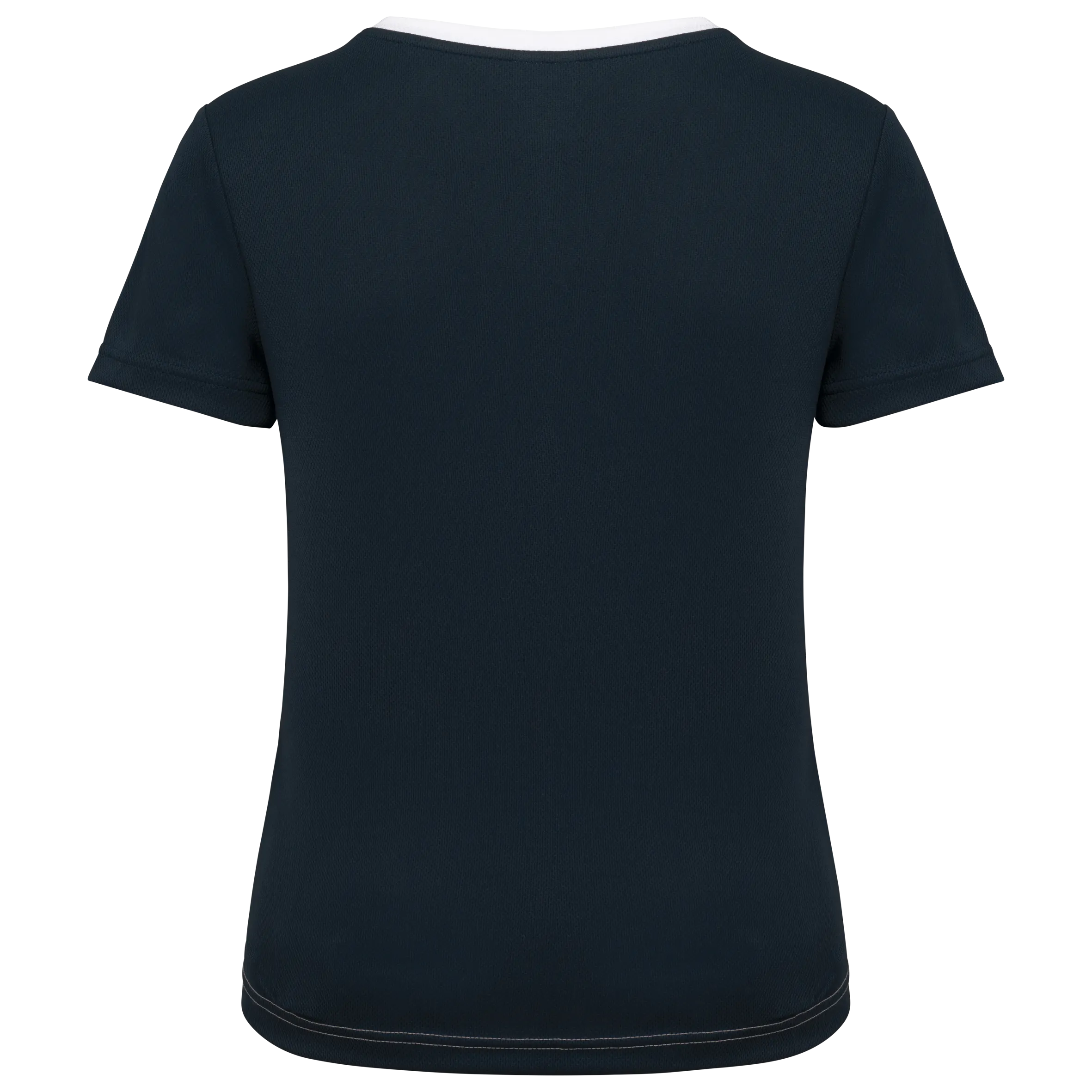 Camiseta de deporte ecorresponsable bicolor mujer