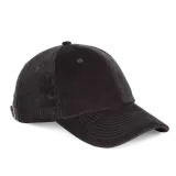Gorra de terciopelo de perfil bajo