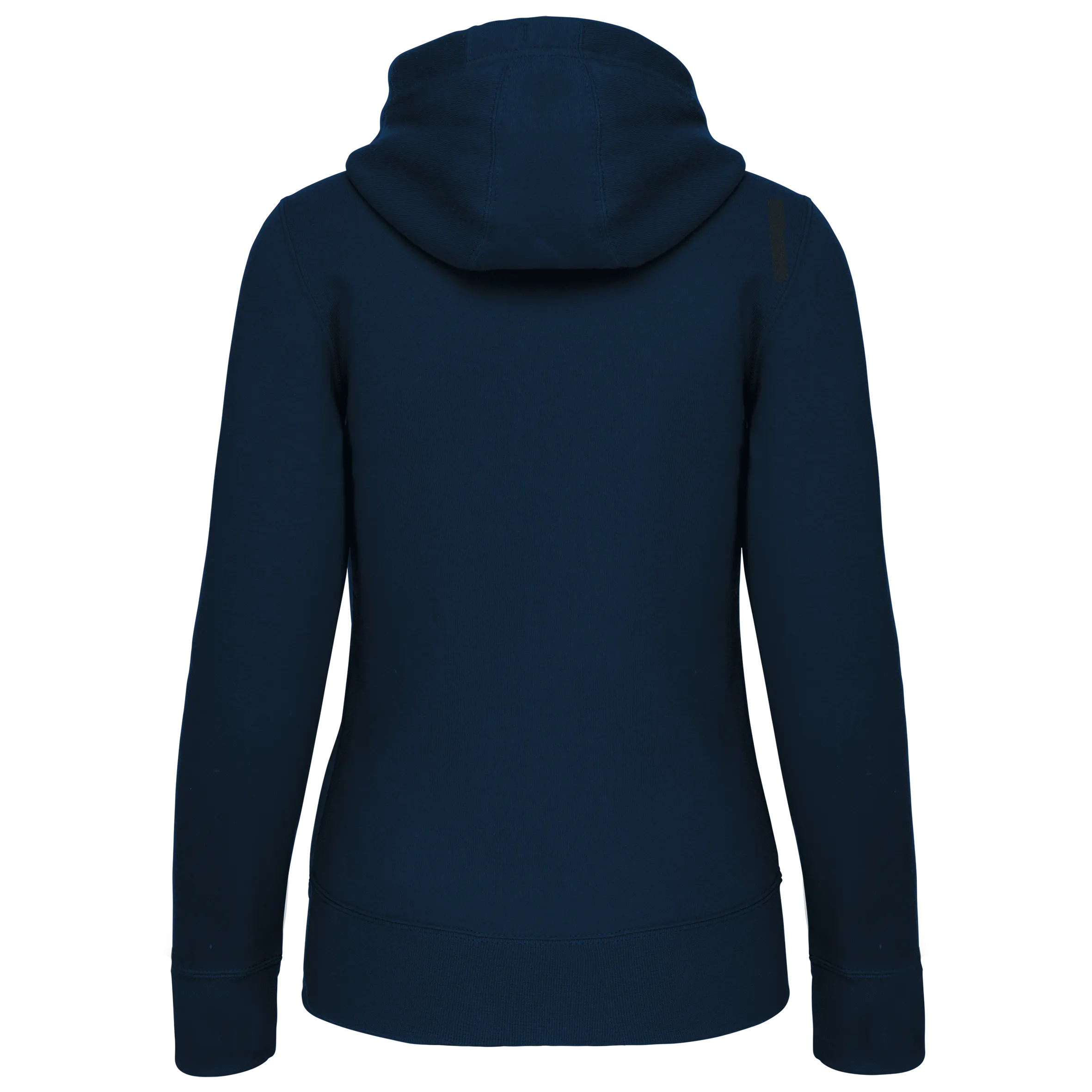 Sudadera con capucha y cremallera de mujer