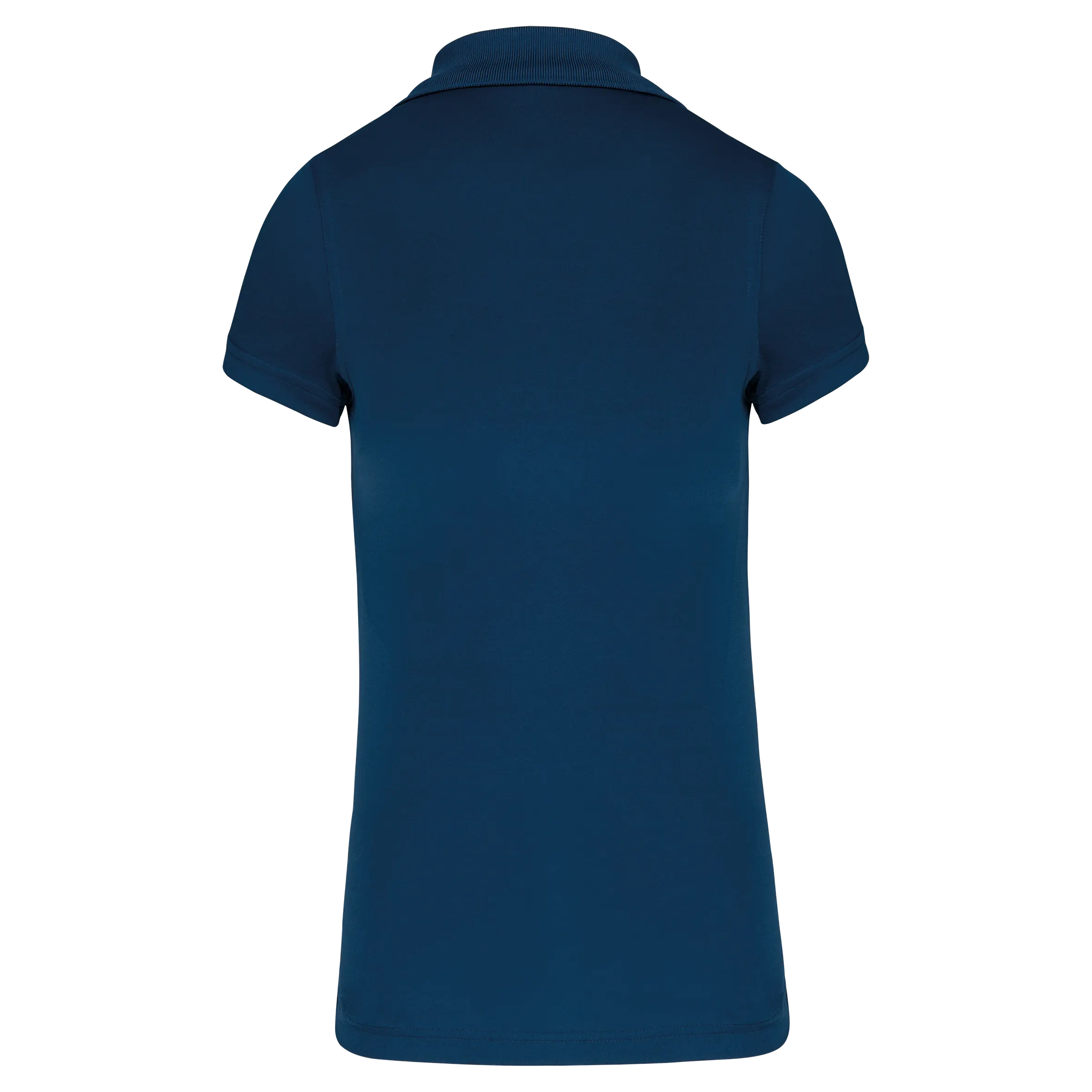 Polo interlock de manga corta mujer