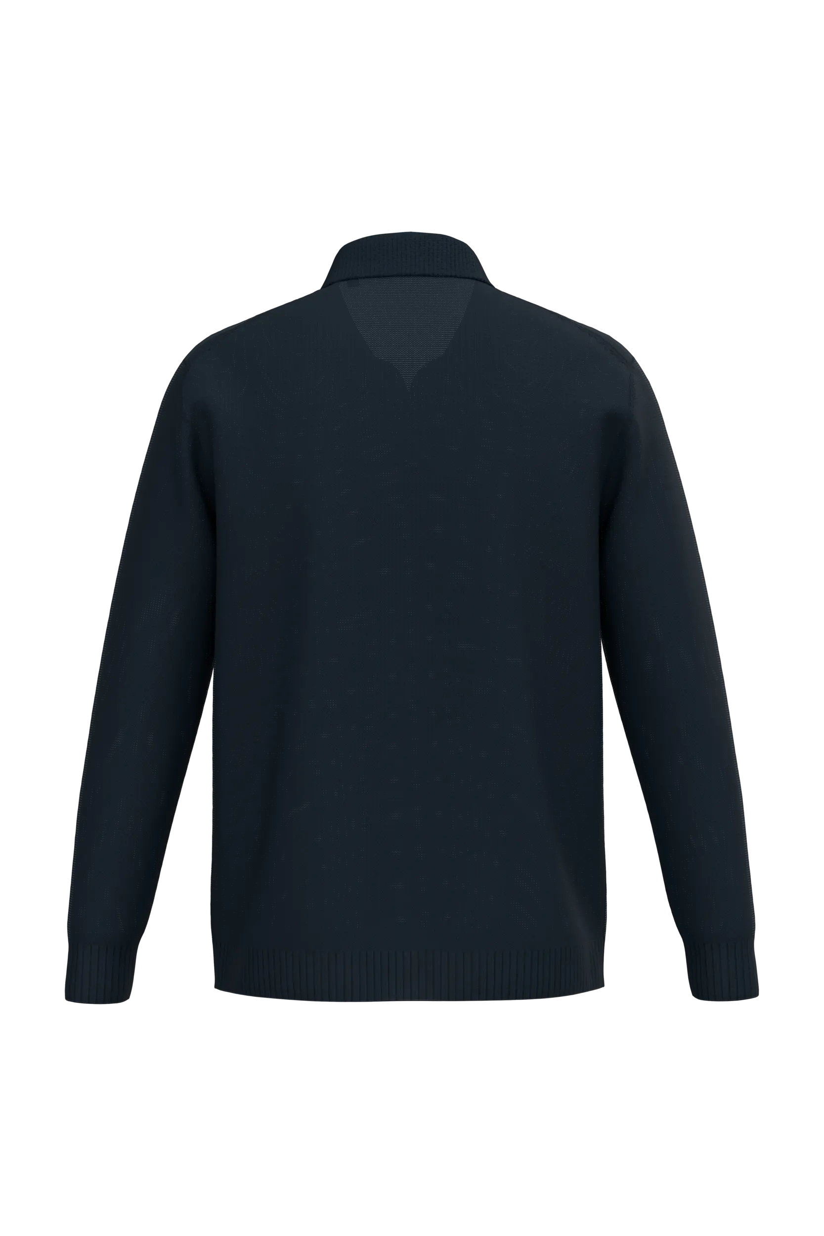 Jersey cuello polo hombre