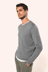 Jersey Supima® cuello redondo hombre