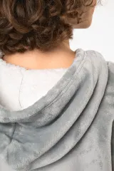 Poncho tipo manta infantil