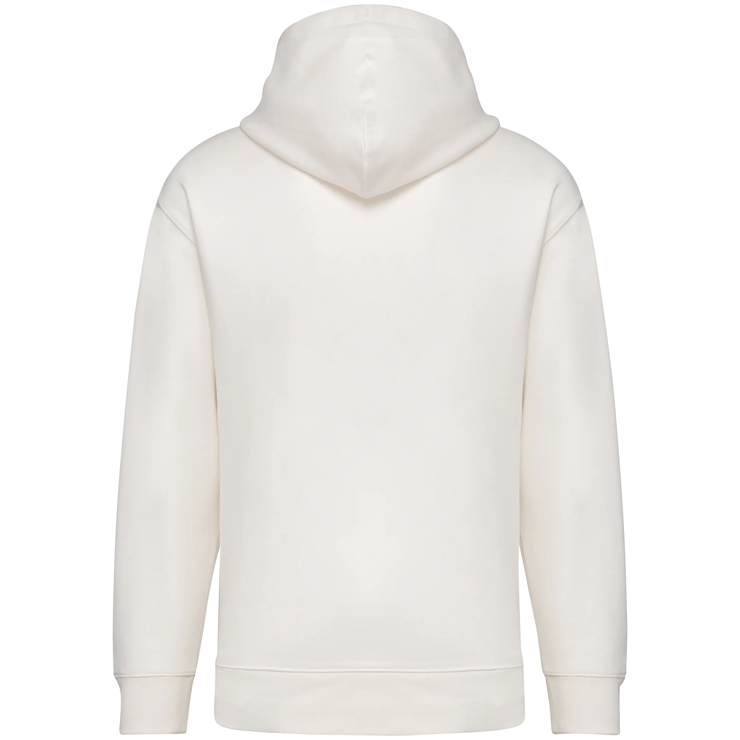 Sudadera ecorresponsable con capucha y hombros caídos French Terry unisex