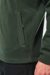 Chaqueta micropolar con cremallera hombre