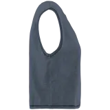 Camiseta crop ecorresponsable sin mangas mujer