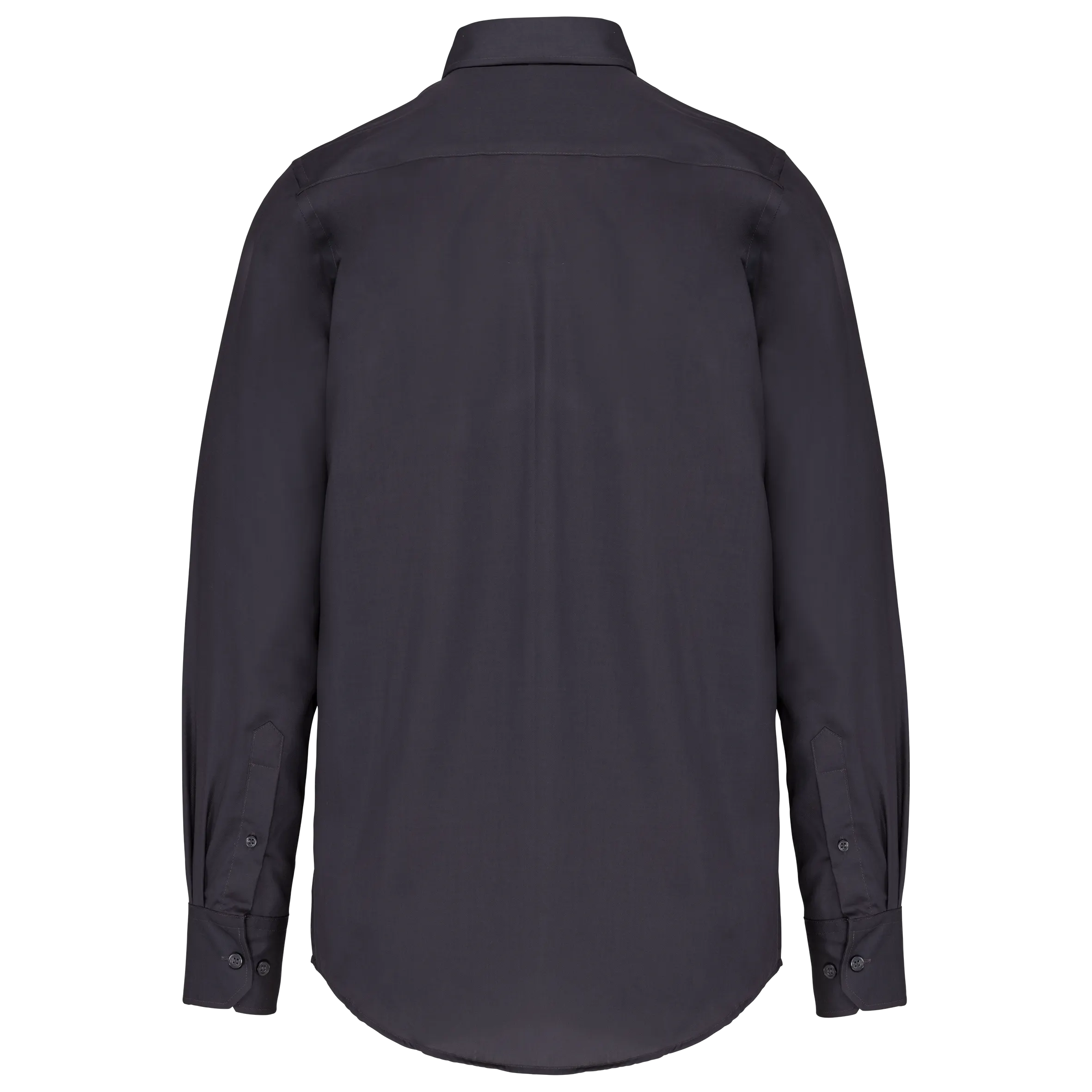 Camisa no-plancha manga larga hombre