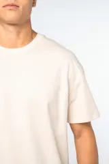 Camiseta ecorresponsable de hombros caídos unisex