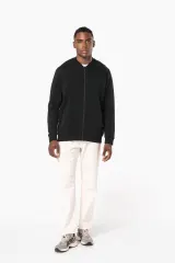 Chaqueta de felpa con cremallera