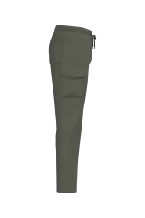 Pantalón tipo cargo ecorresponsable efecto lavado French Terry hombre
