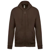 Sudadera capucha y cremallera unisex