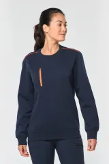 Sudadera Day To Day con bolsillo de cremallera contrastada