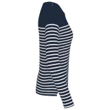 Camiseta marinera de manga larga de mujer