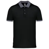 Polo piqué performance hombre