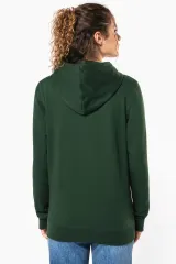 Sudadera con capucha y cremallera reciclada unisex