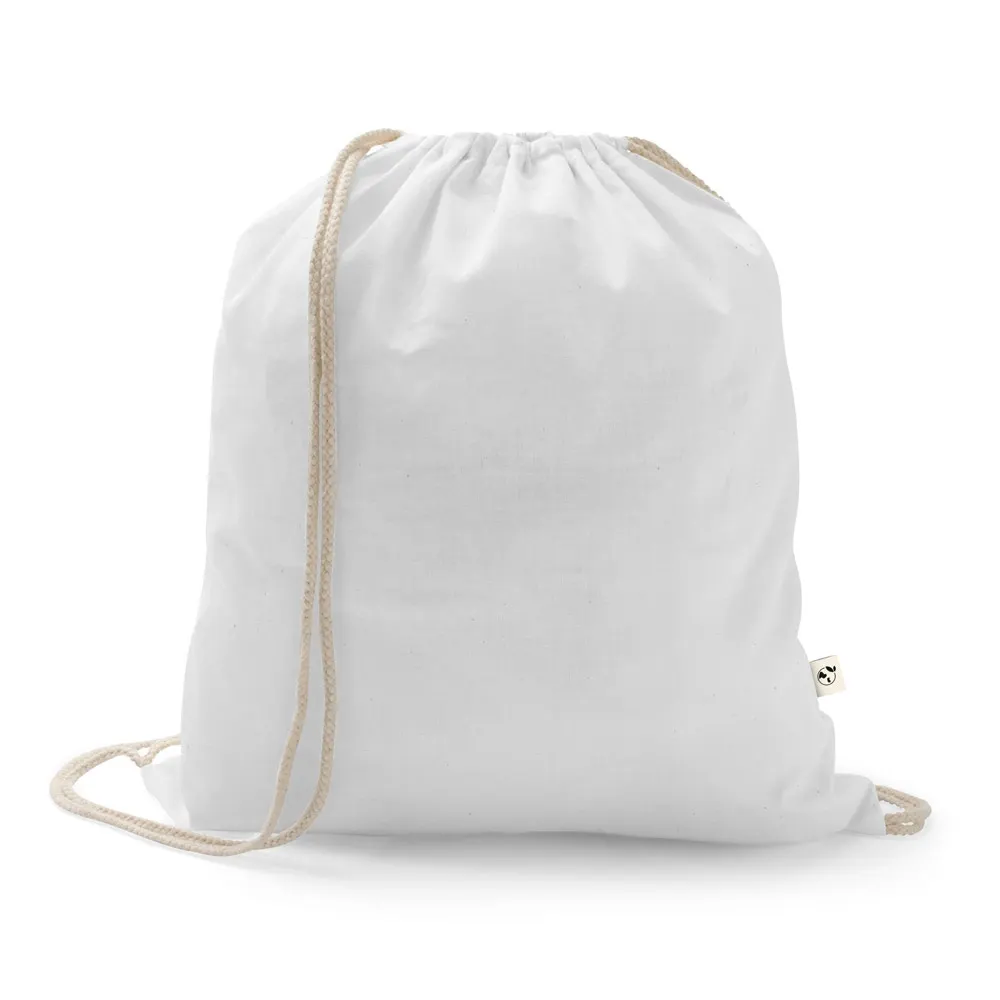 ISTANBUL. Mochila confeccionada en algodón reciclado (70%) y poliéster (30% rPET) (150 g/m²)