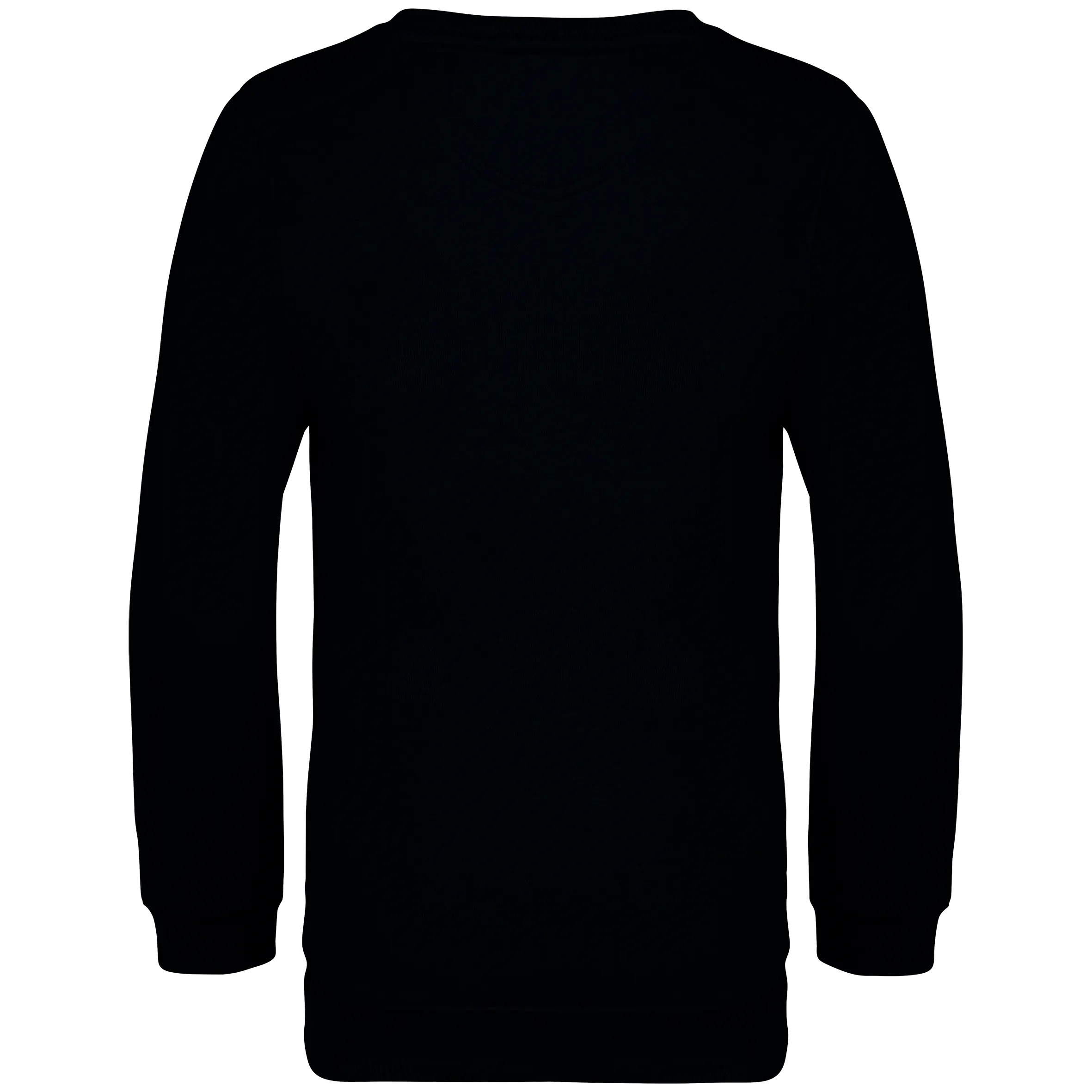 Sudadera ecorresponsable cuello redondo infantil