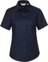 Camisa Oxford manga corta mujer