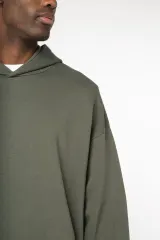 Sudadera ecorresponsable con capucha oversize unisex