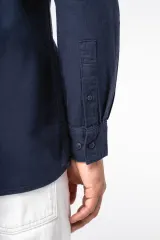 Camisa ecorresponsable de franela hombre
