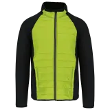Chaqueta de deporte bimaterial unisex